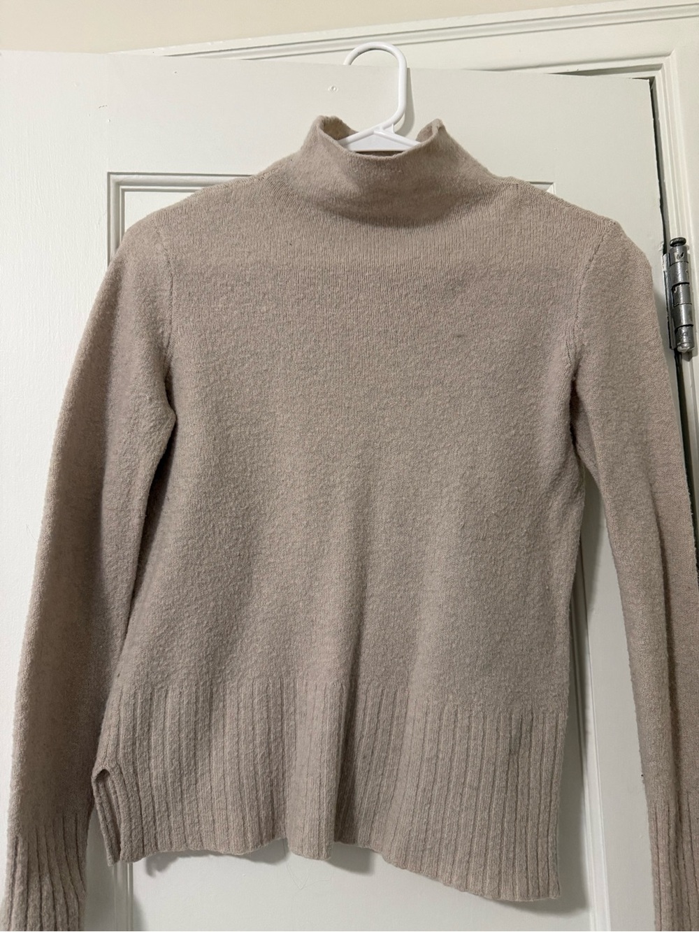 Madewell Stone Turtleneck Sweater